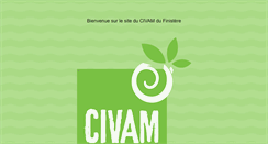 Desktop Screenshot of civam29.org